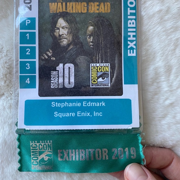 Comic Con 2019 Exhibitors Badge - Picture 2 of 3